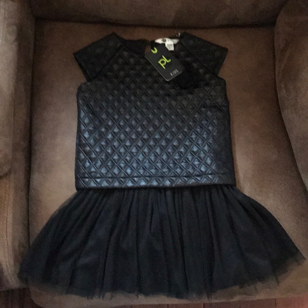 PL kids adorable black dress